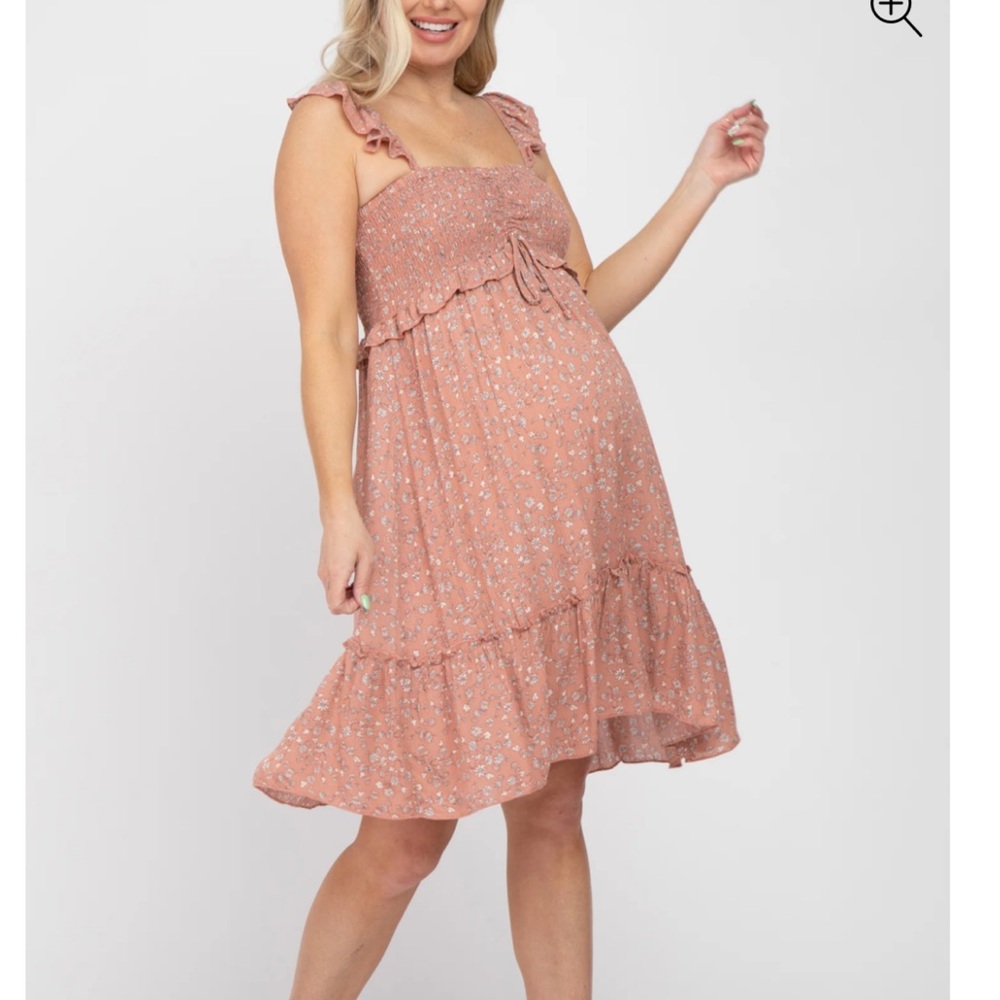 Blue B Dress - Pink Blush Maternity